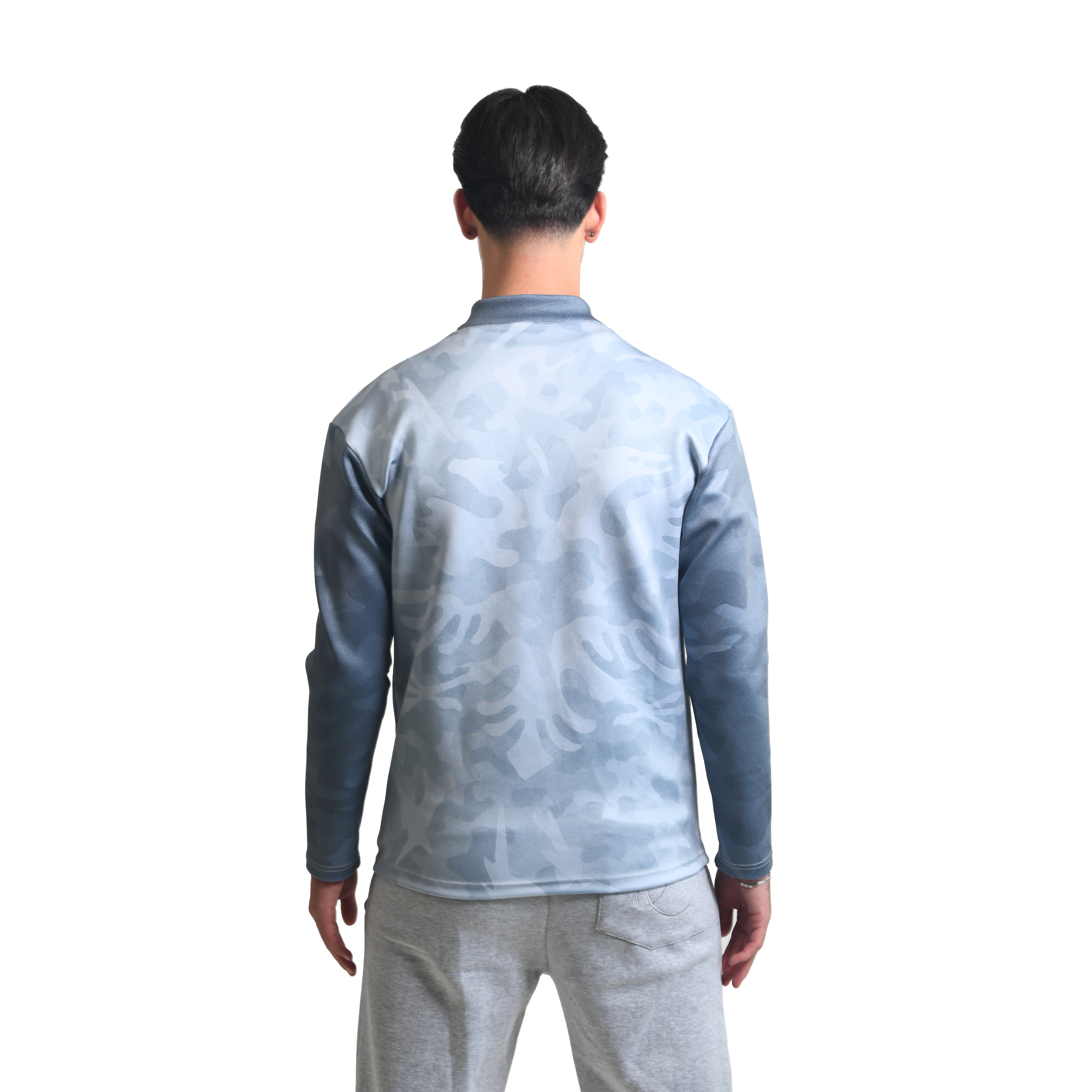 Albania Zipper - Blue