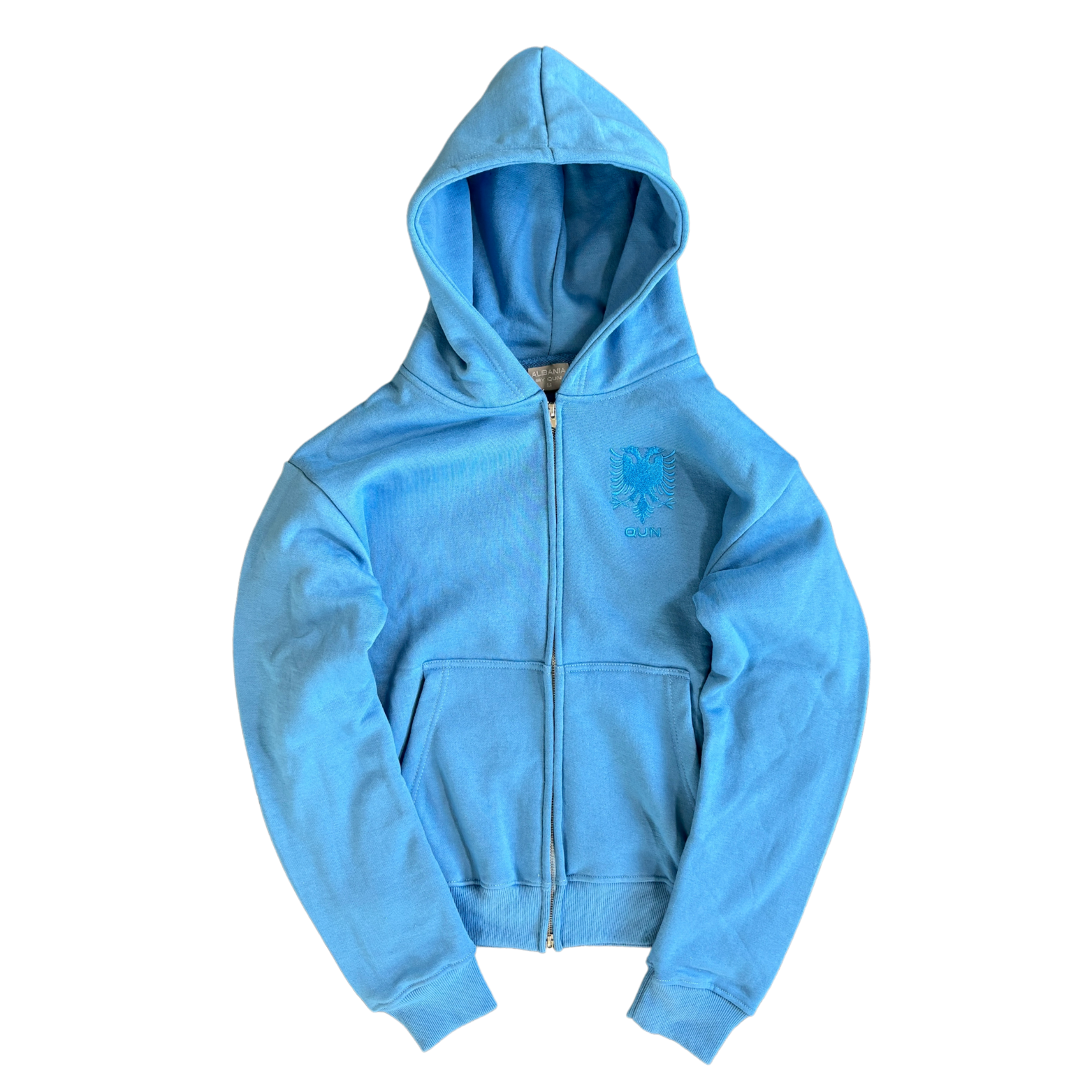 Albanien Zipper - Blau