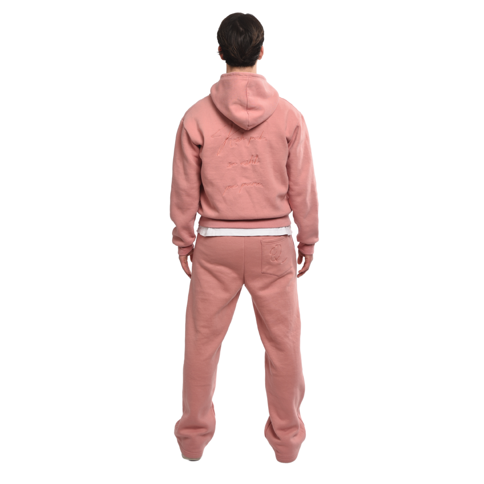 Albanien Zipper - Rosa