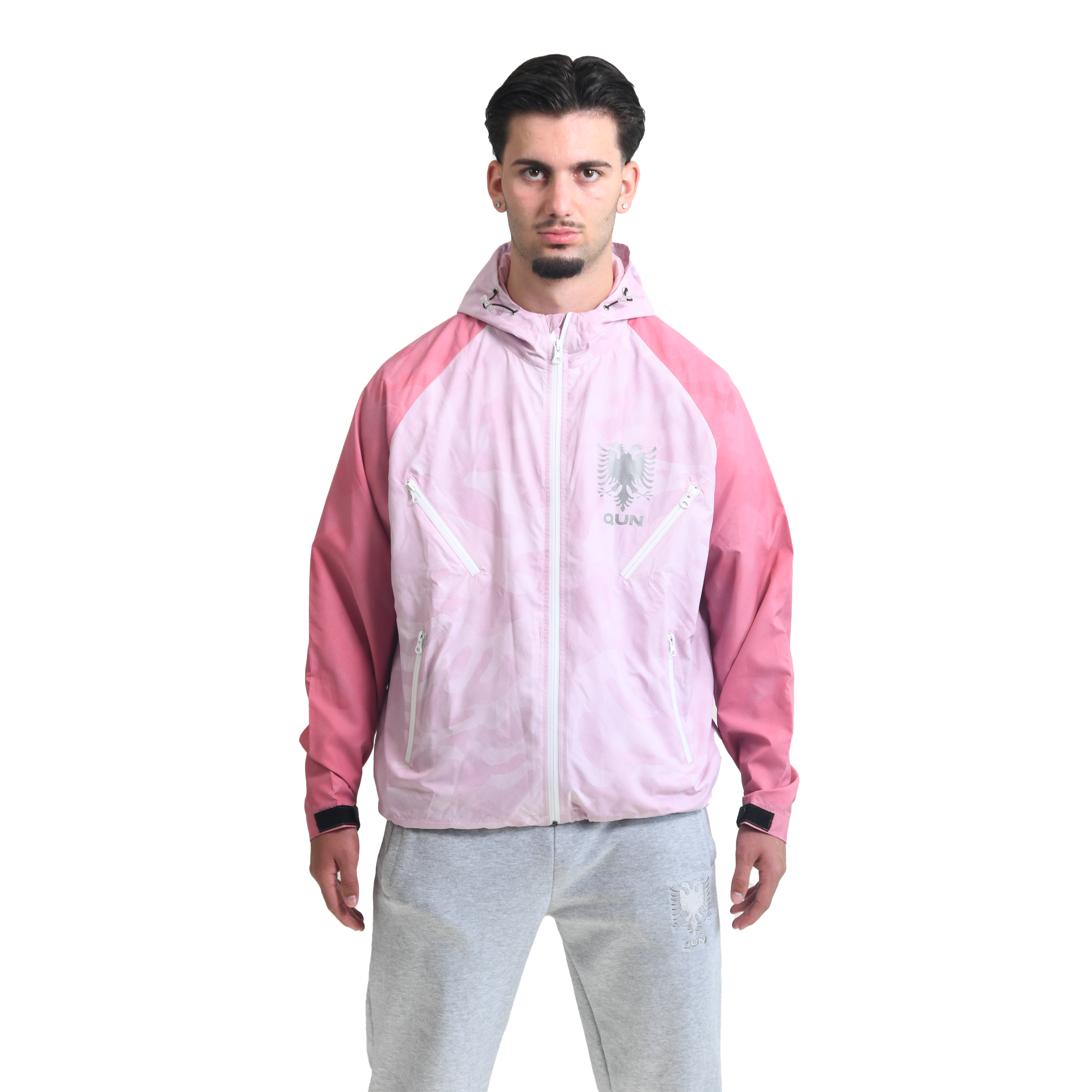 Albania Zipper - Blue 