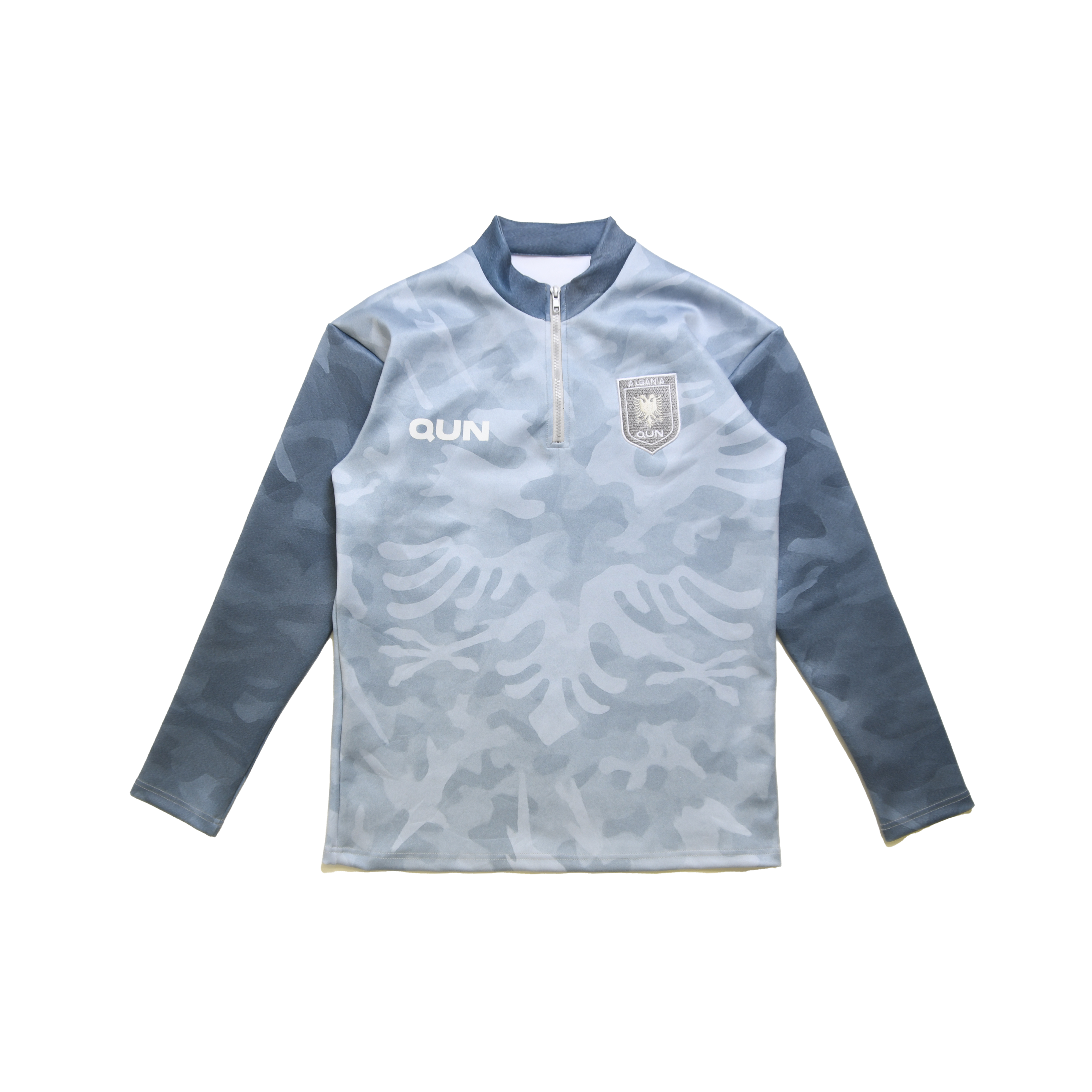 Albania Zipper - Blue 